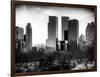 View of Skyscrapers from Central Park in Winter - Manhattan - New York City - United States - USA-Philippe Hugonnard-Framed Photographic Print