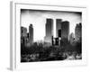 View of Skyscrapers from Central Park in Winter - Manhattan - New York City - United States - USA-Philippe Hugonnard-Framed Photographic Print