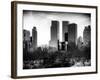 View of Skyscrapers from Central Park in Winter - Manhattan - New York City - United States - USA-Philippe Hugonnard-Framed Photographic Print