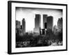 View of Skyscrapers from Central Park in Winter - Manhattan - New York City - United States - USA-Philippe Hugonnard-Framed Photographic Print