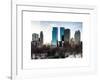 View of Skyscrapers from Central Park in Winter - Manhattan - New York City - United States - USA-Philippe Hugonnard-Framed Art Print