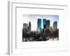 View of Skyscrapers from Central Park in Winter - Manhattan - New York City - United States - USA-Philippe Hugonnard-Framed Art Print