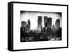 View of Skyscrapers from Central Park in Winter - Manhattan - New York City - United States - USA-Philippe Hugonnard-Framed Stretched Canvas