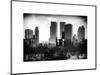 View of Skyscrapers from Central Park in Winter - Manhattan - New York City - United States - USA-Philippe Hugonnard-Mounted Art Print