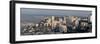 View of skyscrapers, Mount Carmel, Haifa, Israel-null-Framed Photographic Print