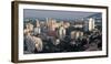 View of skyscrapers, Mount Carmel, Haifa, Israel-null-Framed Photographic Print