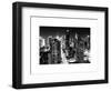 View of Skyscrapers of Times Square and 42nd Street at Night-Philippe Hugonnard-Framed Art Print