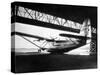 View of Sleek Airplane-null-Stretched Canvas