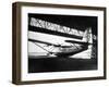 View of Sleek Airplane-null-Framed Premium Photographic Print