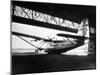 View of Sleek Airplane-null-Mounted Premium Photographic Print