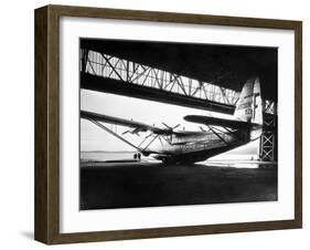 View of Sleek Airplane-null-Framed Photographic Print