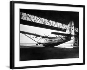 View of Sleek Airplane-null-Framed Photographic Print