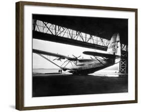 View of Sleek Airplane-null-Framed Photographic Print