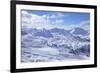 View of Slopes Near Belle Plagne, La Plagne, Savoie, French Alps, France, Europe-Peter Barritt-Framed Photographic Print