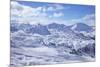 View of Slopes Near Belle Plagne, La Plagne, Savoie, French Alps, France, Europe-Peter Barritt-Mounted Photographic Print