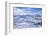 View of Slopes Near Belle Plagne, La Plagne, Savoie, French Alps, France, Europe-Peter Barritt-Framed Premium Photographic Print