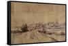 View of Sloten, C.1650-Rembrandt van Rijn-Framed Stretched Canvas