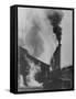 View of Smoke Spewing Plant-null-Framed Stretched Canvas