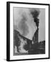 View of Smoke Spewing Plant-null-Framed Premium Photographic Print