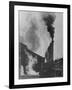 View of Smoke Spewing Plant-null-Framed Photographic Print