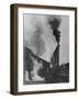 View of Smoke Spewing Plant-null-Framed Photographic Print