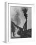 View of Smoke Spewing Plant-null-Framed Photographic Print