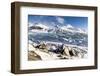 View of Snaefellsjokull glacier,National Park,southern Iceland,Europe-ClickAlps-Framed Photographic Print