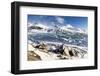 View of Snaefellsjokull glacier,National Park,southern Iceland,Europe-ClickAlps-Framed Photographic Print