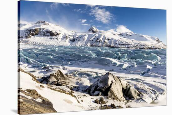 View of Snaefellsjokull glacier,National Park,southern Iceland,Europe-ClickAlps-Stretched Canvas