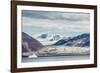 View of Snow-Capped Mountains from Cape Hay, Bylot Island, Nunavut, Canada, North America-Michael Nolan-Framed Photographic Print