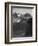 View Of Snow-Capped Mt Timbered Area Below "In Rocky Mountain National Park" Colorado 1933-1942-Ansel Adams-Framed Art Print