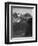 View Of Snow-Capped Mt Timbered Area Below "In Rocky Mountain National Park" Colorado 1933-1942-Ansel Adams-Framed Art Print