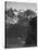 View Of Snow-Capped Mt Timbered Area Below "In Rocky Mountain National Park" Colorado 1933-1942-Ansel Adams-Stretched Canvas