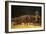 View of Snow Falling at Charing Cross at Night, C1851-null-Framed Giclee Print