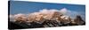 View of snowcapped mountain, Mount Lougheed, Kananaskis Country, Calgary, Alberta, Canada-null-Stretched Canvas