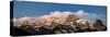 View of snowcapped mountain, Mount Lougheed, Kananaskis Country, Calgary, Alberta, Canada-null-Stretched Canvas