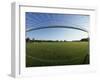 View of Soccer Field Through Goal-Steven Sutton-Framed Photographic Print