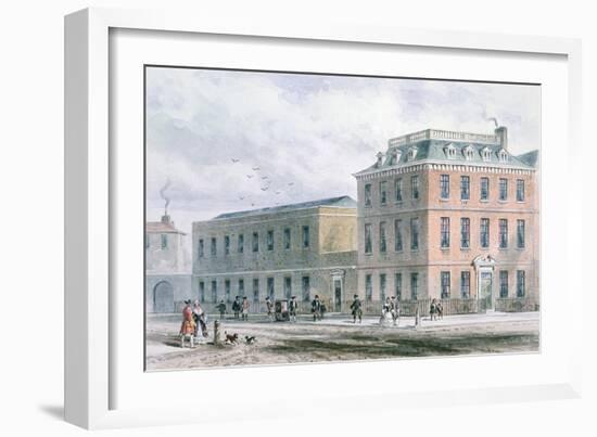 View of Soho Square and Carlisle House-Thomas Hosmer Shepherd-Framed Giclee Print