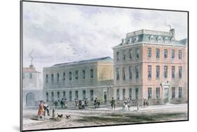 View of Soho Square and Carlisle House-Thomas Hosmer Shepherd-Mounted Giclee Print