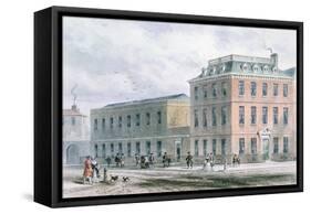 View of Soho Square and Carlisle House-Thomas Hosmer Shepherd-Framed Stretched Canvas