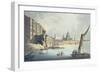 View of Somerset House and the Thames, 1796-Thomas Malton-Framed Giclee Print