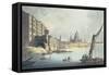 View of Somerset House and the Thames, 1796-Thomas Malton-Framed Stretched Canvas