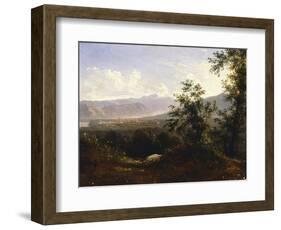 View of Sorrento from the Cape-Anton Zampis-Framed Giclee Print