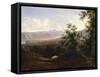 View of Sorrento from the Cape-Anton Zampis-Framed Stretched Canvas