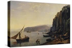 View of Sorrento, Near Naples-Silvestr Feodosevich Shchedrin-Stretched Canvas