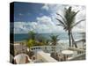 View of Soup Bowl Beach, Bathsheba, Barbados, Caribbean-Walter Bibikow-Stretched Canvas