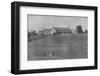 View of south front of clubhouse from the course, Oakland Golf Club, Bayside, New York, 1923-null-Framed Photographic Print