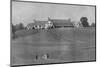 View of south front of clubhouse from the course, Oakland Golf Club, Bayside, New York, 1923-null-Mounted Photographic Print