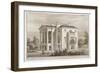 View of South Villa in Regent's Park, London, 1827-Thomas Hosmer Shepherd-Framed Giclee Print