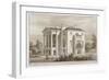 View of South Villa in Regent's Park, London, 1827-Thomas Hosmer Shepherd-Framed Giclee Print